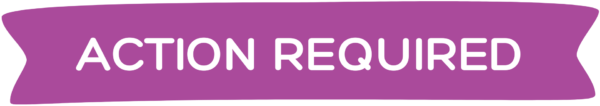 "Action Required"